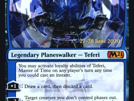 Teferi, Master of Time (275) [Core Set 2021 Prerelease Promos] For Discount