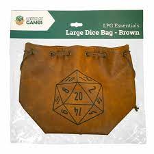 LPG - Large Dice Bag (Brown) Sale