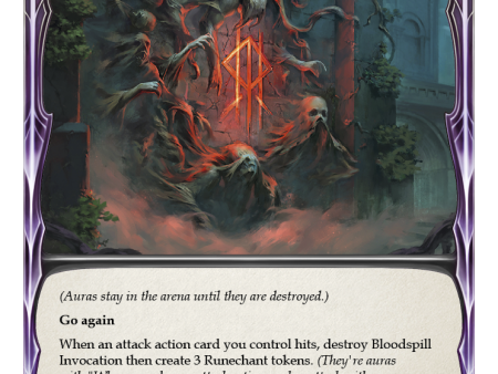 Bloodspill Invocation (Red) [1HP291] (History Pack 1) on Sale