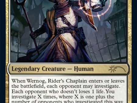 Wernog, Rider s Chaplain [Secret Lair: Universes Within] Cheap