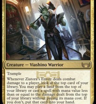 Ziatora s Envoy (Promo Pack) [Streets of New Capenna Promos] Cheap