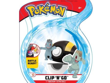 Clip N Carry Pokeball - Machop For Discount