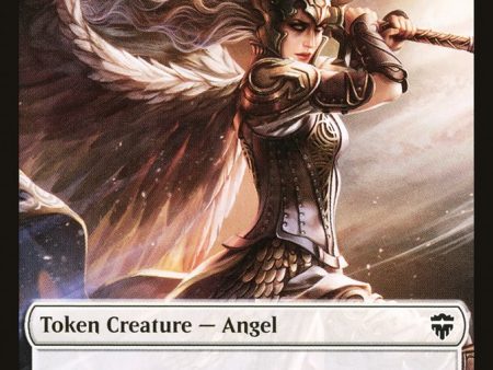 Angel    Horror Token [Commander Legends Tokens] For Sale