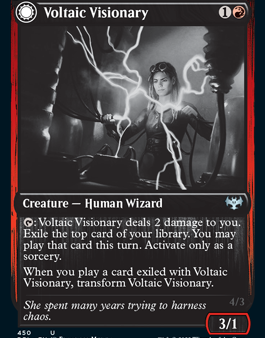 Voltaic Visionary    Volt-Charged Berserker [Innistrad: Double Feature] For Sale