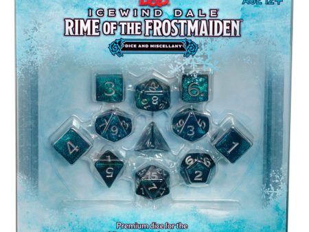 D&D Icewind Dale: Rime of the Frostmaiden Dice and Miscellany Online now