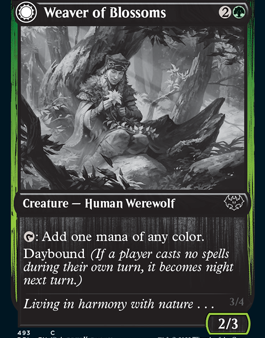 Weaver of Blossoms    Blossom-Clad Werewolf [Innistrad: Double Feature] For Cheap