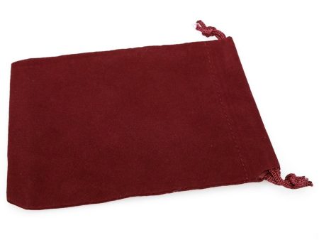 Chessex - Small Dice Bag Burgundy 4X6  For Discount