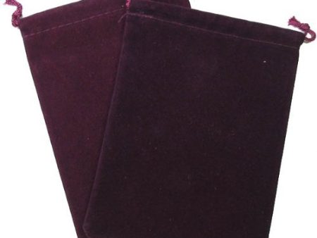 Chessex - Small Dice Bag Purple 4X6  Cheap