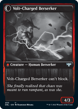 Voltaic Visionary    Volt-Charged Berserker [Innistrad: Double Feature] For Sale