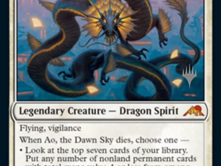 Ao, the Dawn Sky (Promo Pack) [Kamigawa: Neon Dynasty Promos] Online