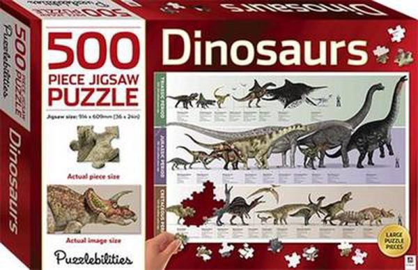 500 Piece Puzzle - Puzzlebilities Dinosaurs Online