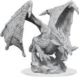 D&D Miniature Figurine - Young Blue Dragon For Cheap