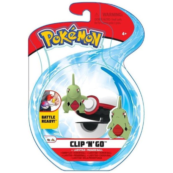 Clip N Carry Pokeball - Larvitar Online Sale