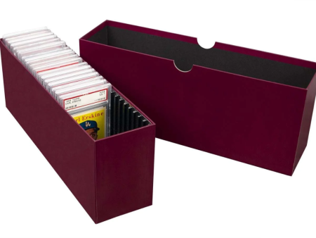 Slotted Graded Card Box Fashion