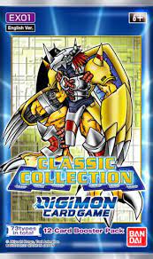 Digimon TCG: Classic Collection EX01 Booster Pack Online Sale