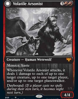 Volatile Arsonist    Dire-Strain Anarchist [Innistrad: Double Feature] Hot on Sale