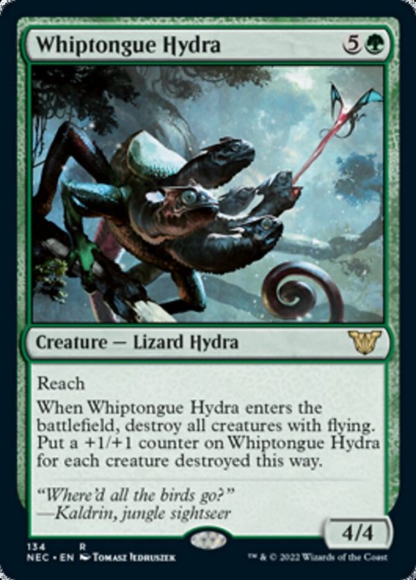 Whiptongue Hydra [Kamigawa: Neon Dynasty Commander] For Cheap