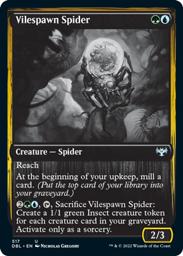 Vilespawn Spider [Innistrad: Double Feature] Hot on Sale