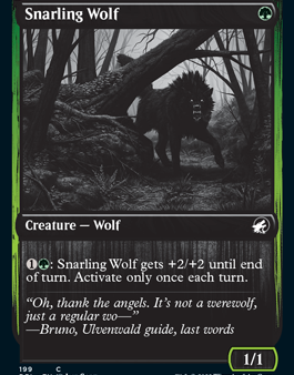 Snarling Wolf (199) [Innistrad: Double Feature] Fashion